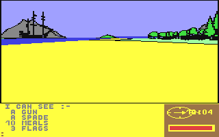 Treasure Island (Mastertronic) Screenshot 1